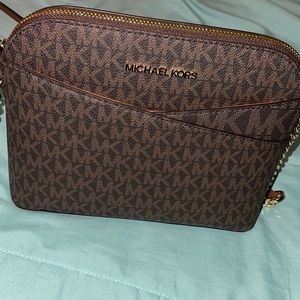 Michael Kors Jet Set Travel Dome Crossbody Bag